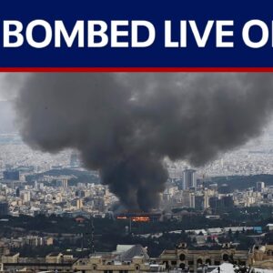 Israel strikes Iran's state TV during live broadcast