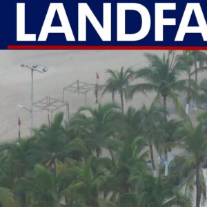 BREAKING: Hurricane Erick makes landfall in Mexico as dangerous Cat 3 storm