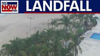 BREAKING: Hurricane Erick makes landfall in Mexico as dangerous Cat 3 storm