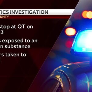 Narcotics investigation in Seneca