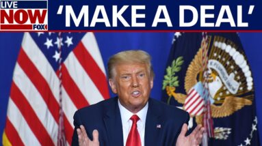 President Trump demands Israel-Hamas ceasefire