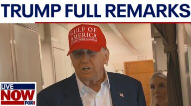 President Trump on tax bill, Jerome Powell & tariffs