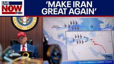 President Trump hints at Iranian regime change following U.S. strikes on nuclear facilities