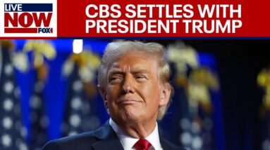 BREAKING: Paramount, CBS settle lawsuit with President Trump, awarding him millions of dollars