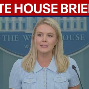 FULL REMARKS: White House briefing amid "Big, Beautiful, Bill" debate | LiveNOW from FOX