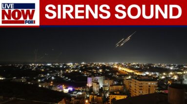 Sirens sound across Israel as Iran fires missiles