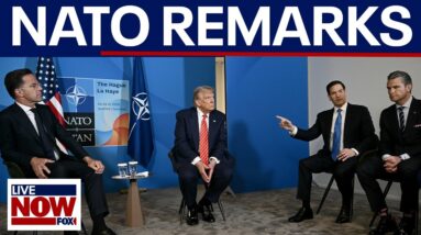 Trump discredits US intelligence report during NATO questions on Iran