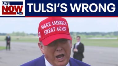 Trump says Tulsi Gabbard is wrong about Iran nuclear capability