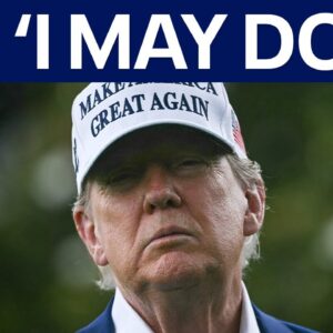 Trump speaks on Israel-Iran conflict 'Nobody knows what I'm gonna do'