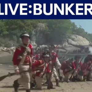 WATCH: Bunker Hill reenactment battle in Massachusetts