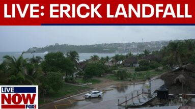 WATCH: Hurricane Erick makes landfall in Mexico