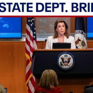 WATCH: US State Department briefing amid Iran conflict