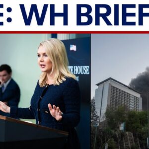 White House press briefing hosted by Karoline Leavitt